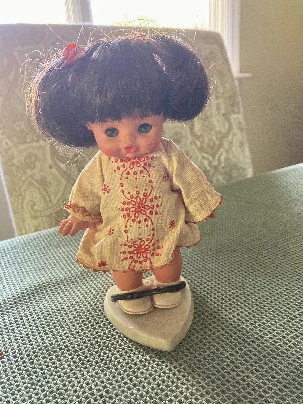 Vintage-Furga mini Doll with Stand